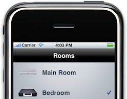 Styr Linn DS musiksystemer fra iPhone