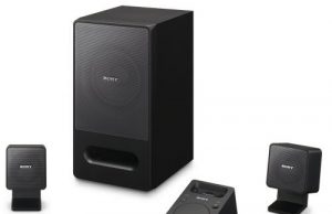 Nye Sony PC højttalere med iPod dock