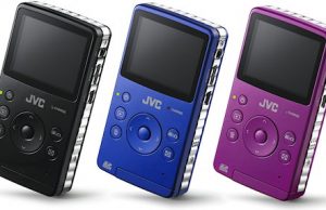 Enkelt JVC HD-kamera med flash-memory