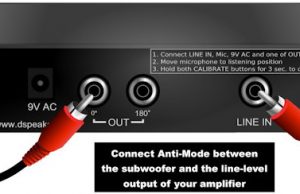 Automatisk subwoofer equalizer