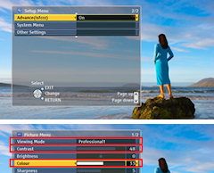 James Cameron kalibrerer Panasonic TV
