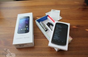 Første kig på Galaxy Nexus