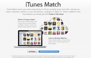 iTunes Match breder sig