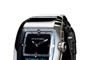 Uret der snakker med mobilen