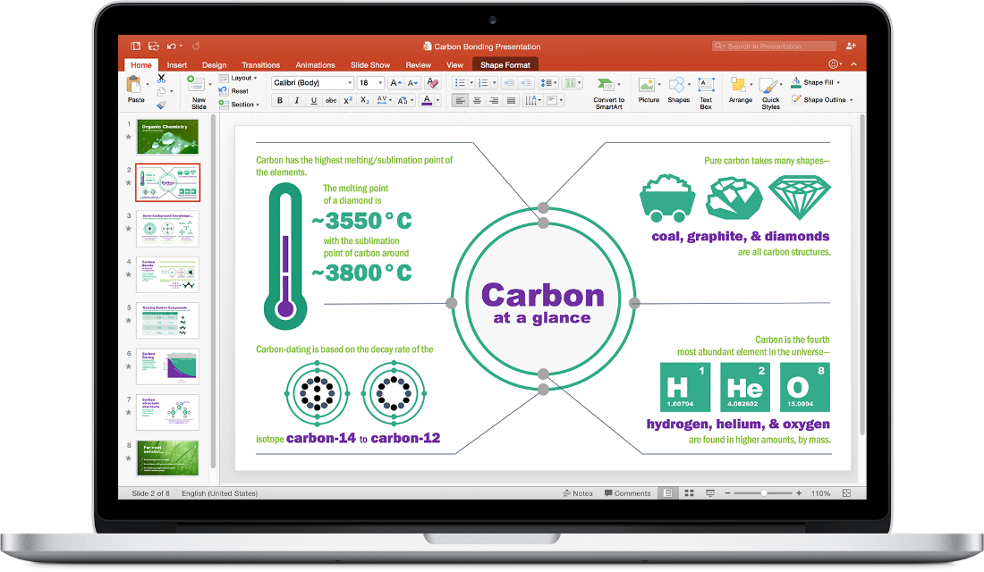 Office 2016 for Mac. PowerPoint