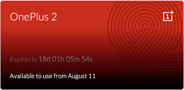 OnePlus 2 invitation invite