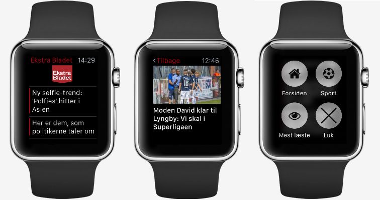 Ekstra Bladet Apple Watch