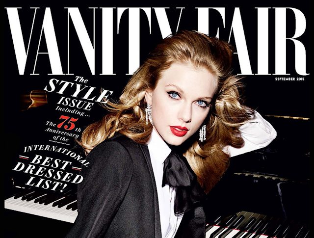 Taylor Swift er i magasinet Vanity Fair September 2015