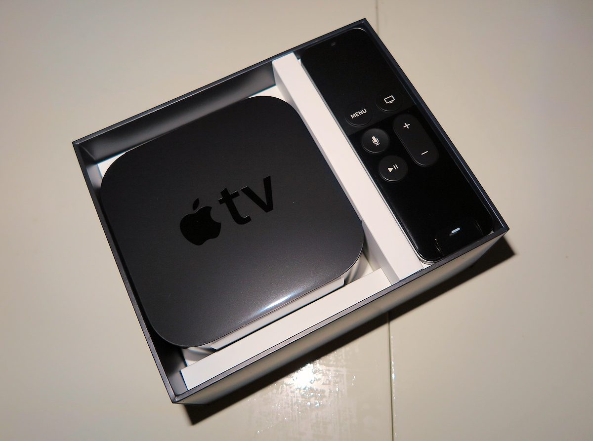Apple TV kassen åbnes. Foto: recordere.dk
