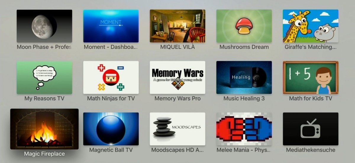 M - Apps i Apple TV. Foto: recordere.dk