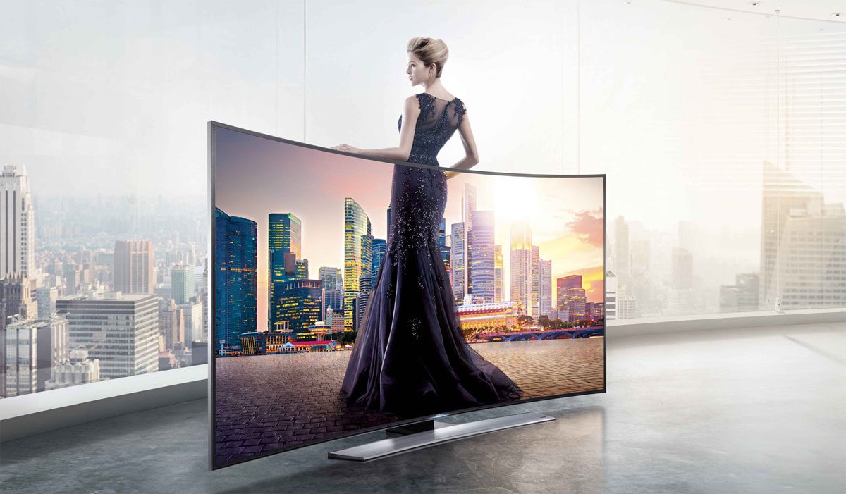 Samsung buet curved 4K UHD TV