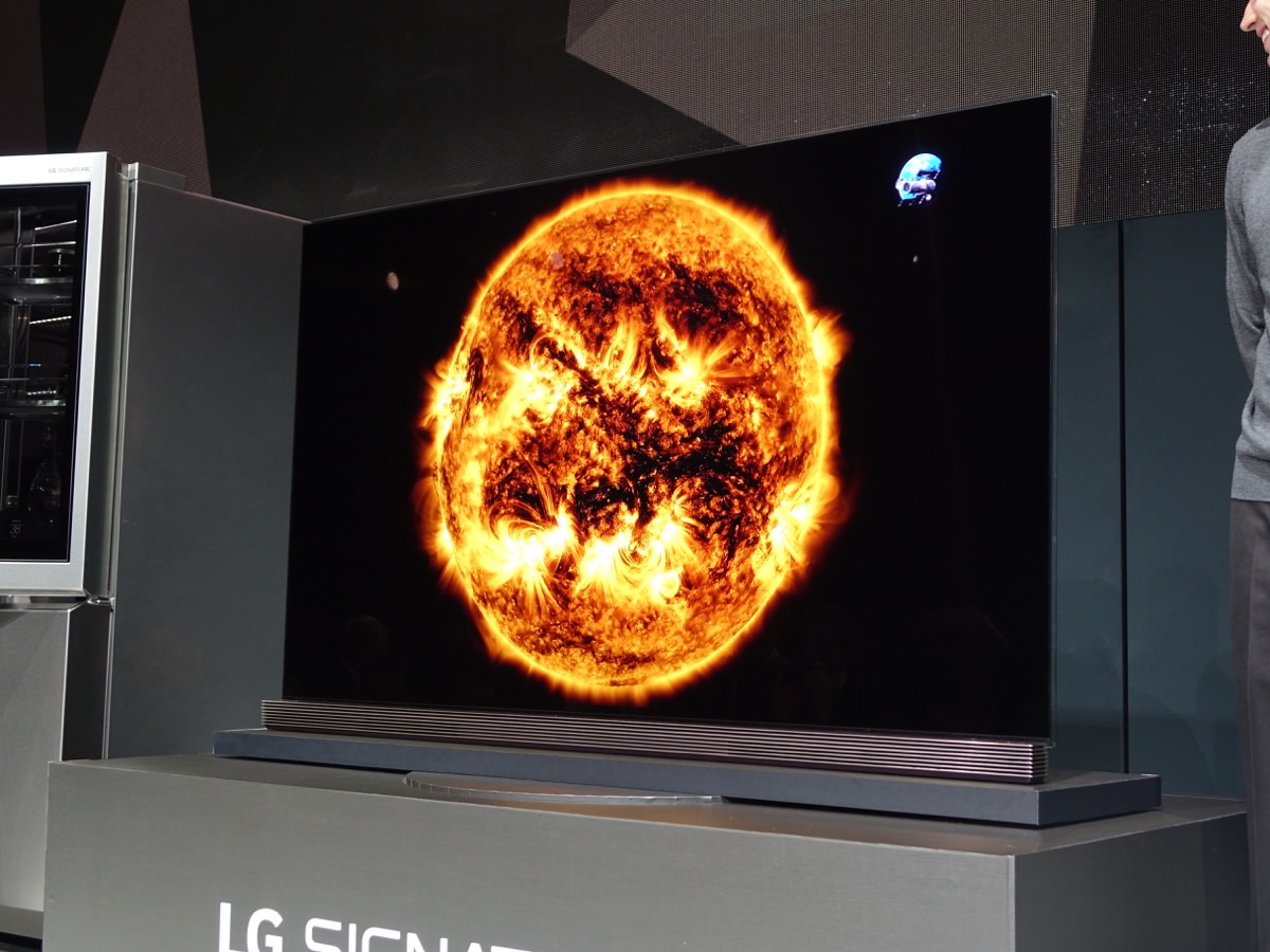 LG Signature OLED TV. Foto: recordere.dk
