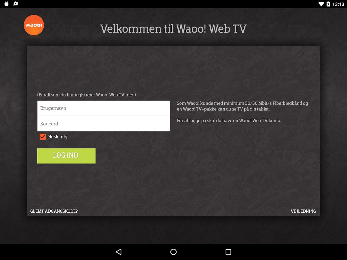 Waoo! Web TV Android