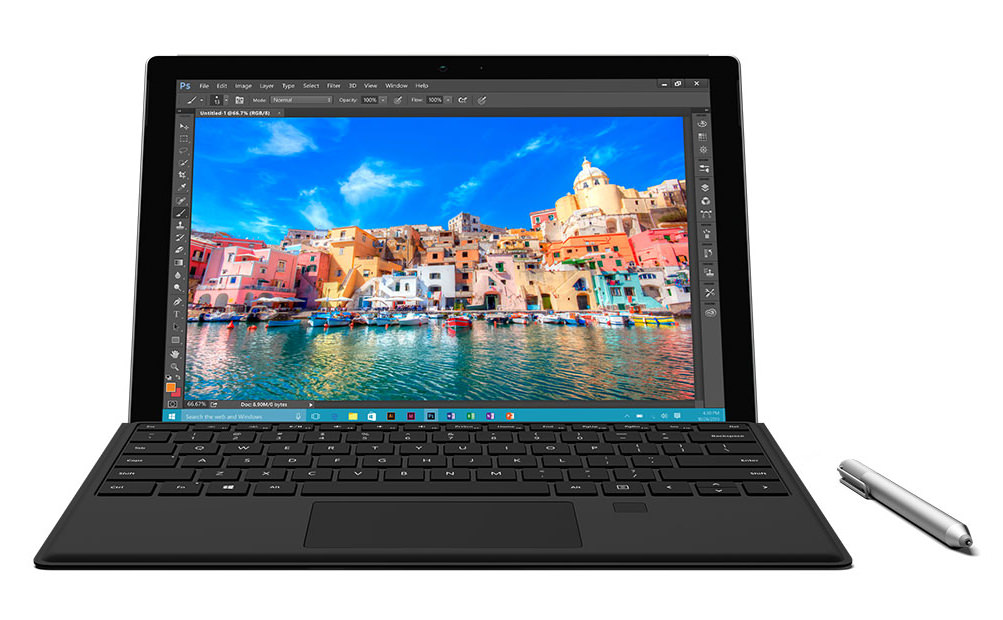Det nye Surface Pro 4 Type Cover med Fingerprint ID