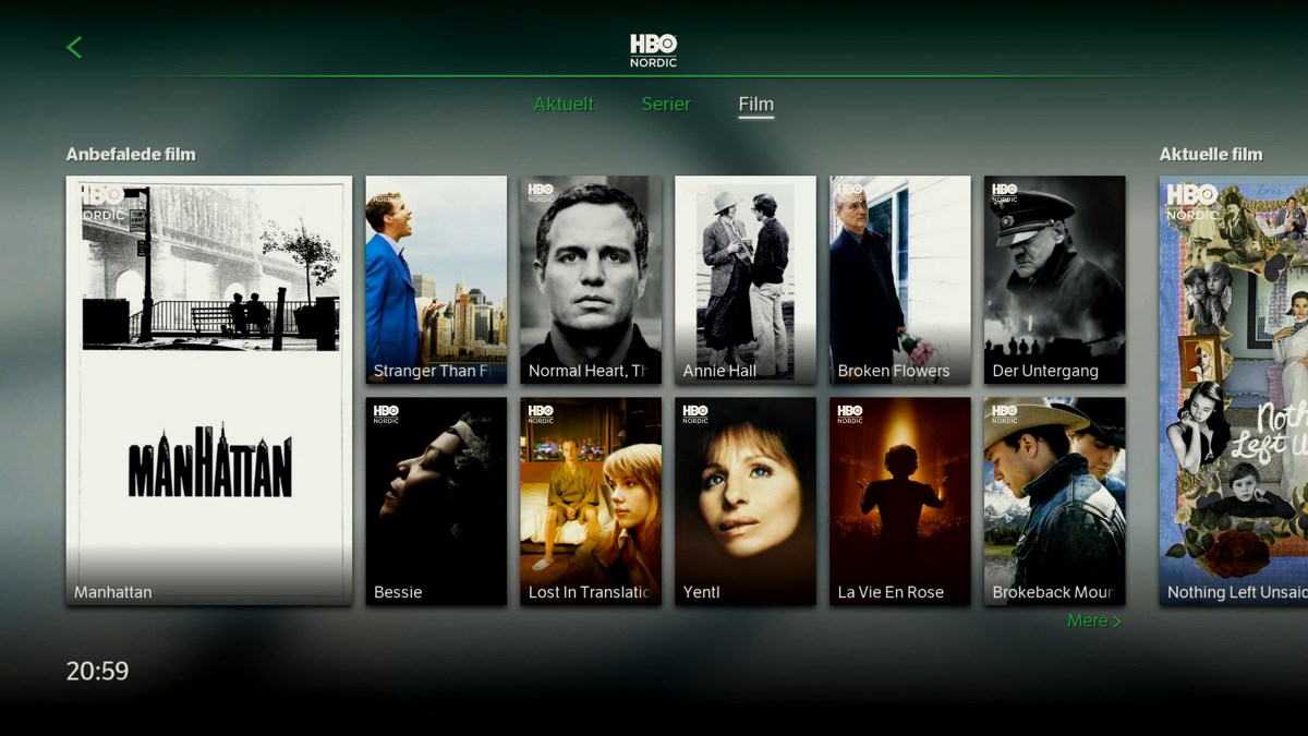 HBO Nordic film. Foto: recordere.dk