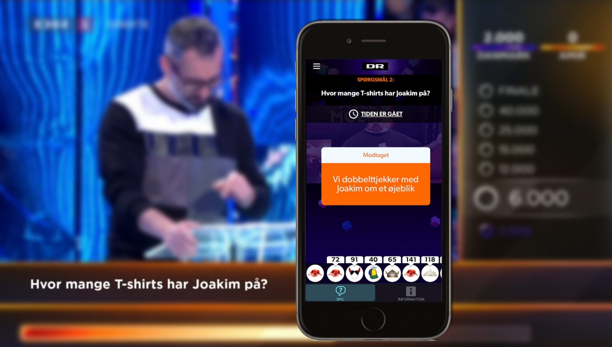 Alle mod 1 er uegnet til tv-streaming pga. forsinkelserne på tv i forhold til svartiden i app. Foto: recordere.dk