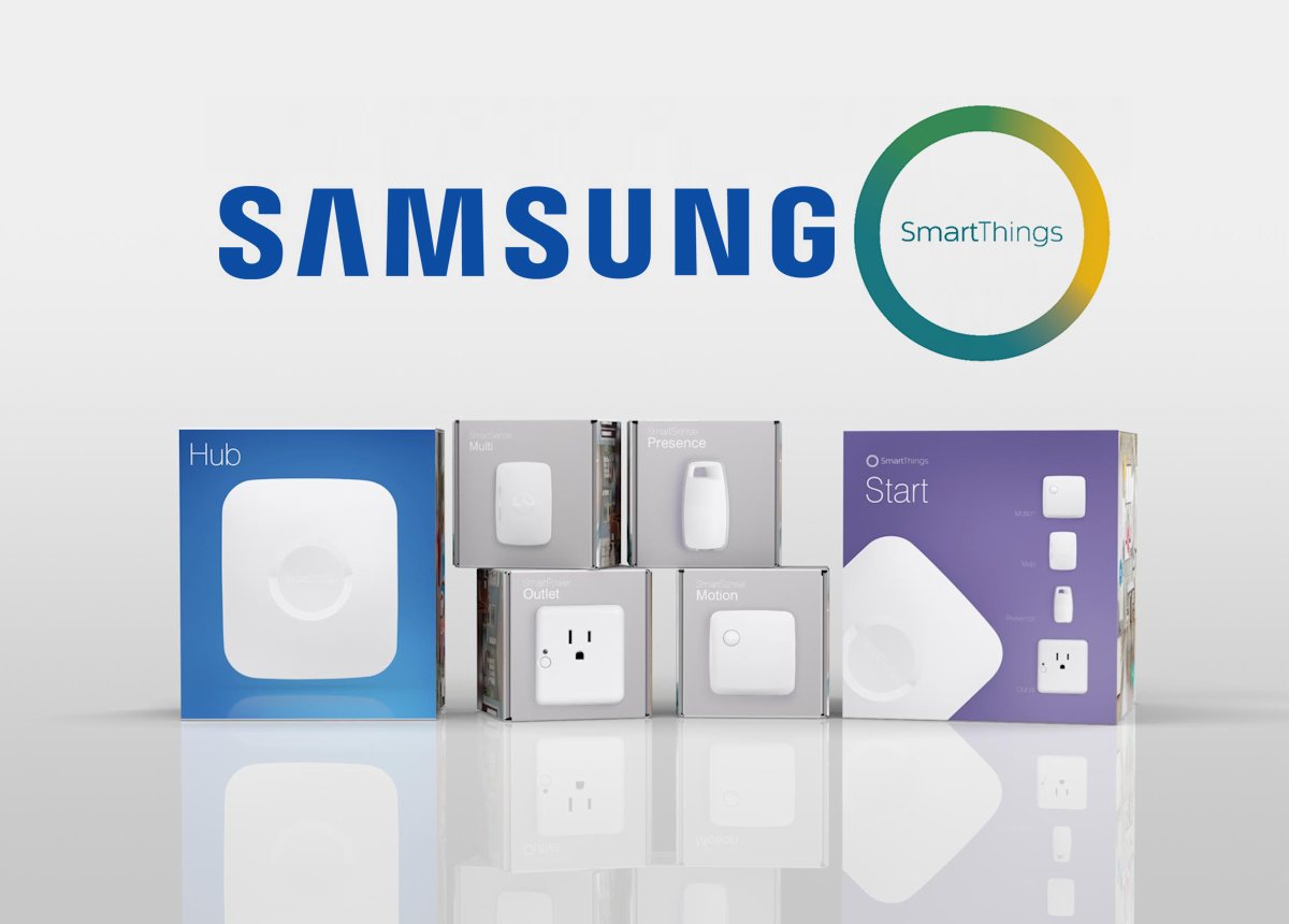 Samsung SmartThings komponenter til det intelligente hjem