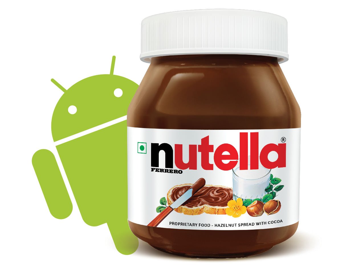 Android Nutella (ill. recordere.dk)