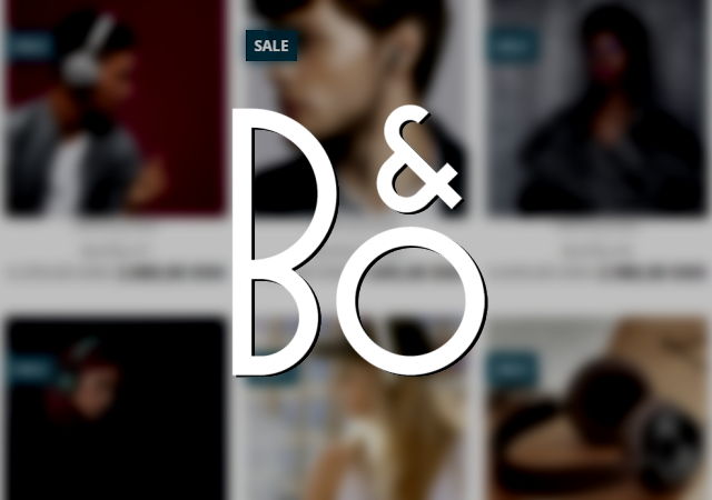 B&O Bang & Olufsen udsalg sale stock logo thumbnail