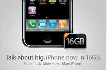 Da iPhone fik 16GB ombord i 2009, blev det set som et stort skridt.