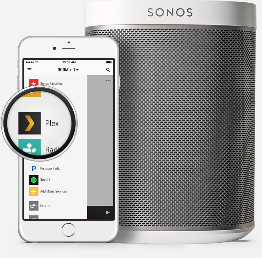 Nu kan du streame Plex biblioteker på dit Sonos anlæg.