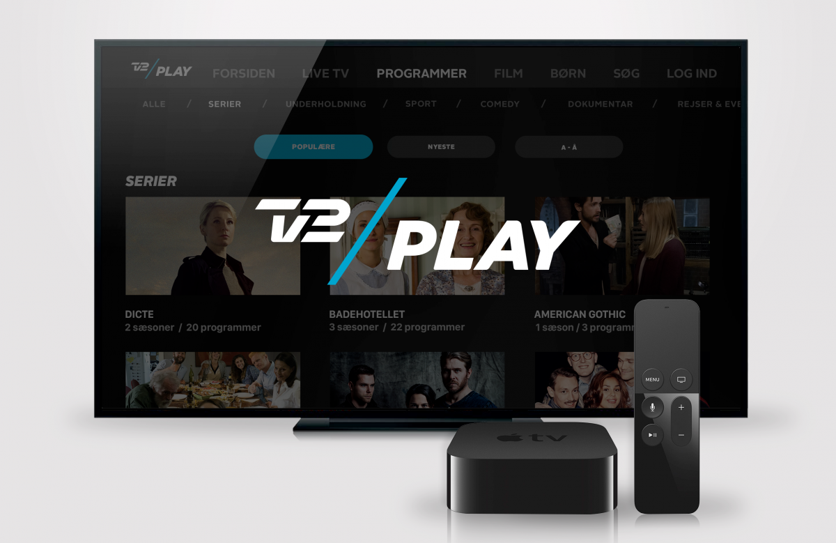 TV 2 PLAY på Apple TV (Foto: TV 2 Danmark)