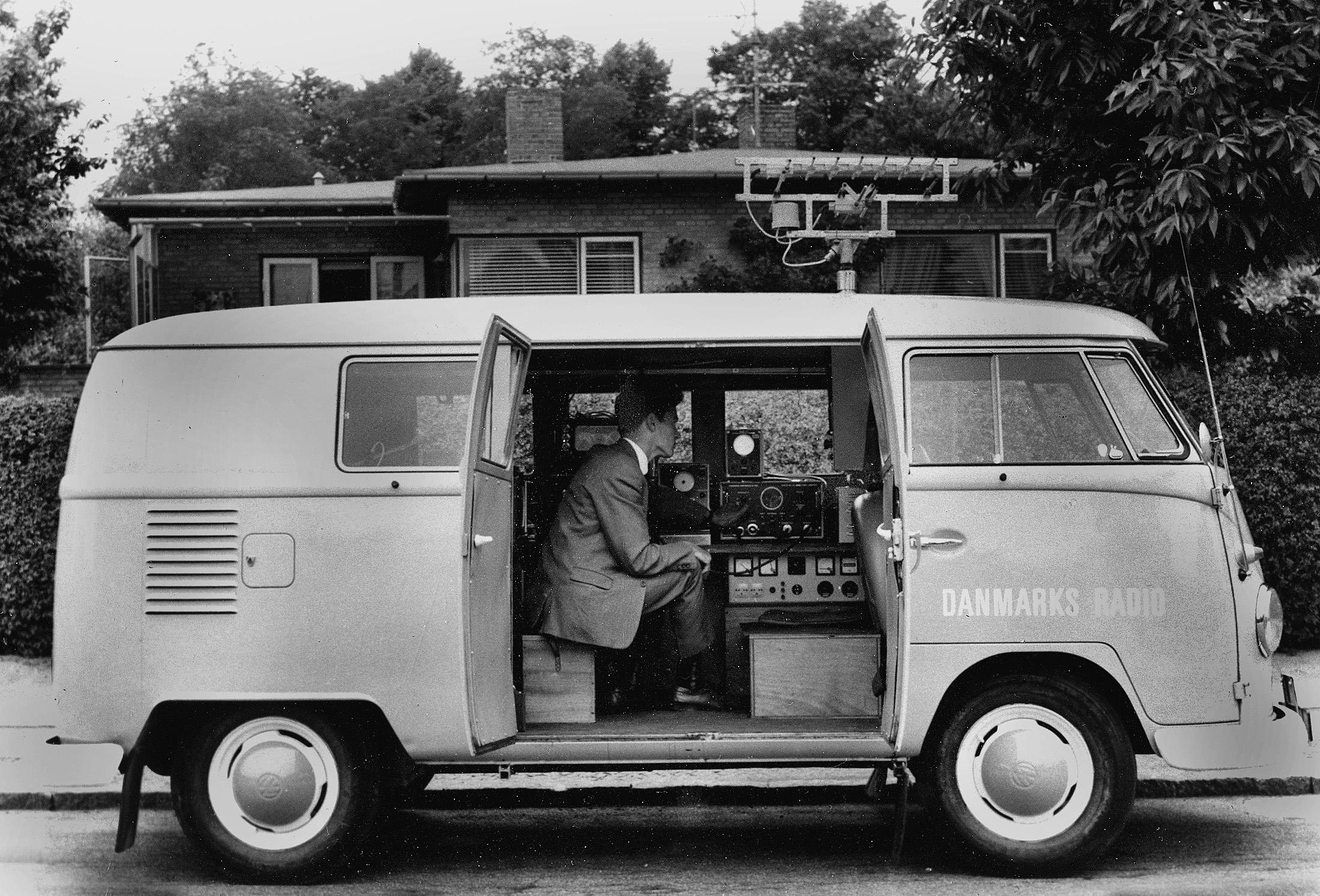 DR's pejlevogn 1969. Foto: DR