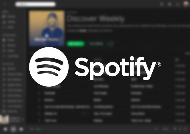 Spotify logo thumbnail stock