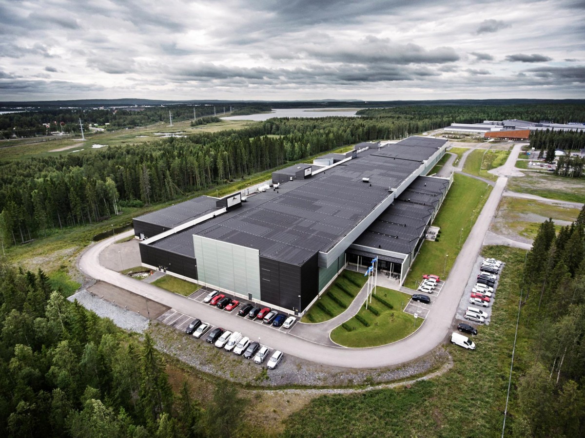 Facebook Datacenter i Luleå (Foto: Facebook)