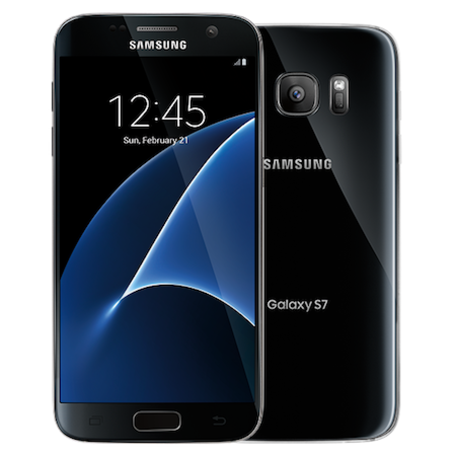 Samsung Galaxy S7 Glossy Black.