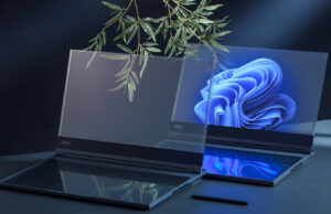 Er gennemsigtige laptop-skærme fremtiden?