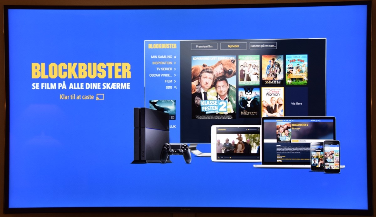kaos Hør efter frynser Blockbuster klar til Chromecast tirsdag - recordere.dk