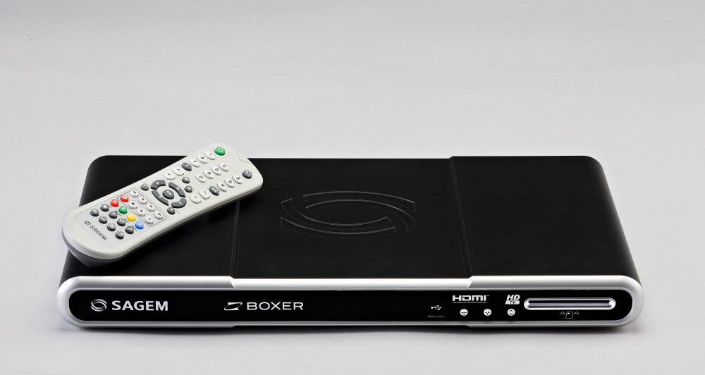 Sagem DVB-T recorder med 500GB - recordere.dk