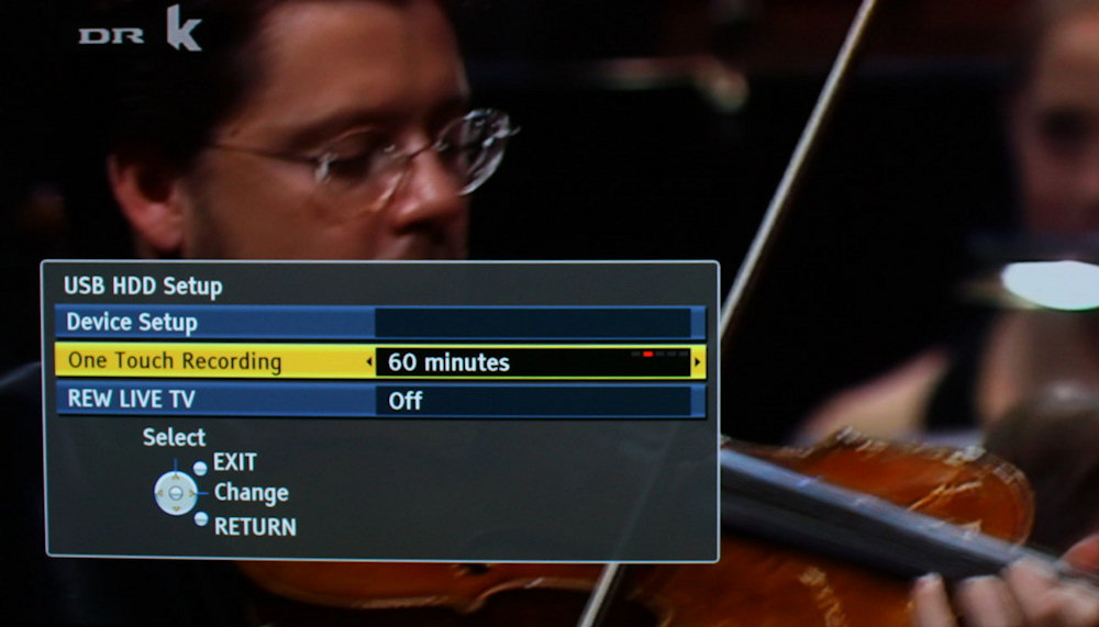 bremse Kostume Hus Test af USB recording på Panasonic TV - recordere.dk