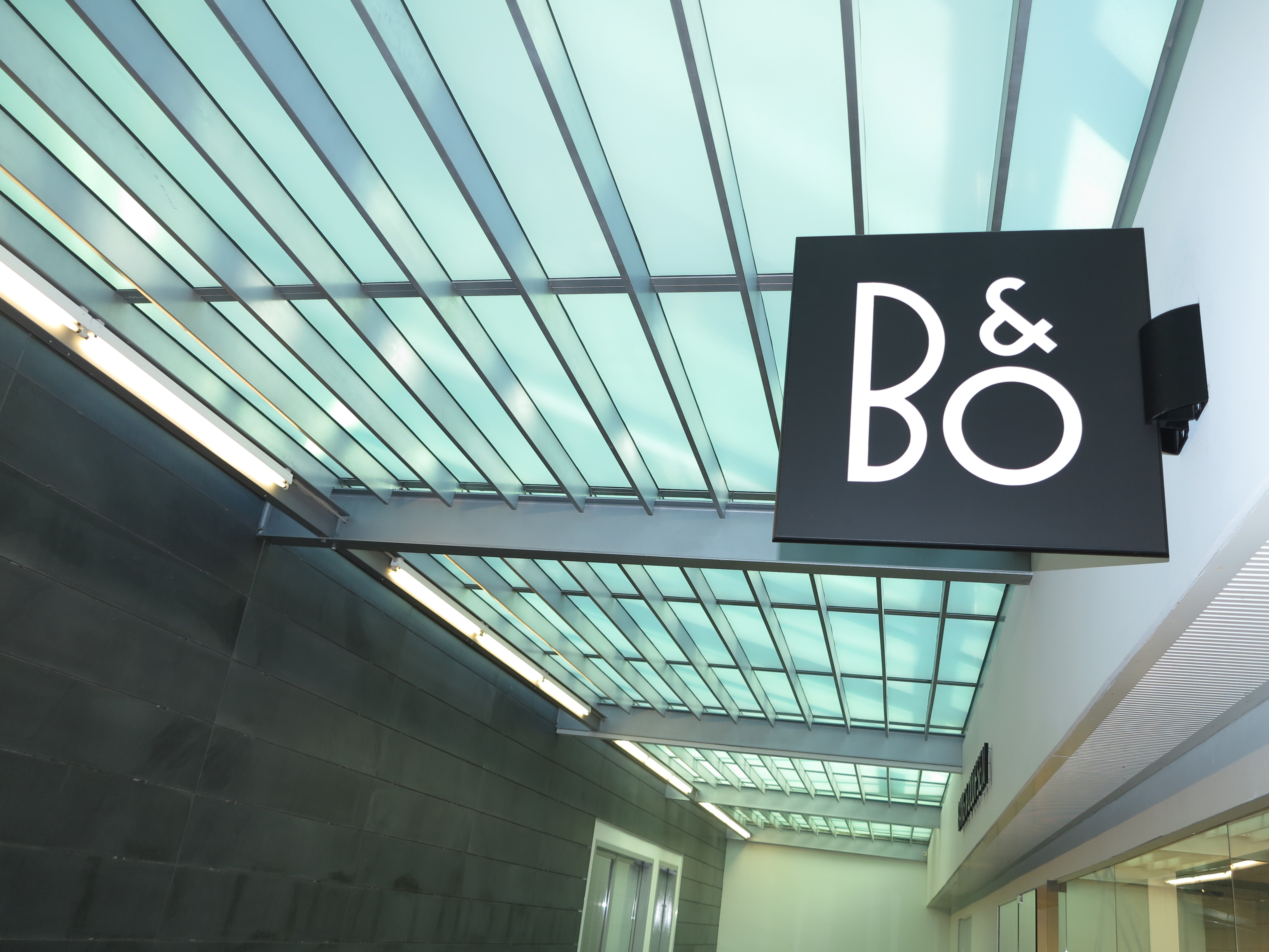 B&O, Bang & Olufsen, butik logo