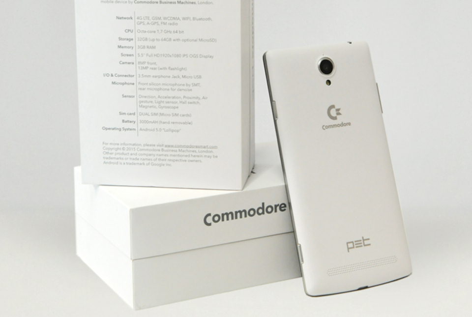Commodore PET smartphone