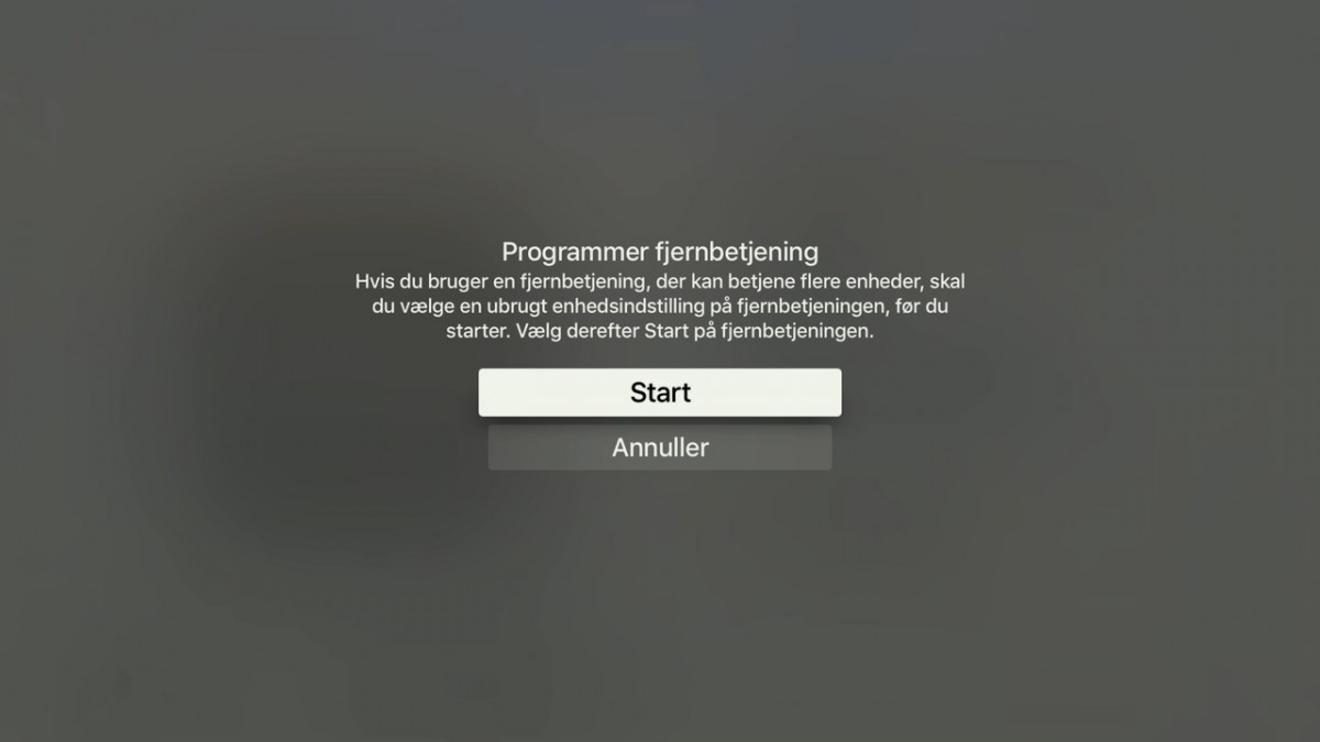 Apple TV 4 indstillinger. Foto: recordere.dk