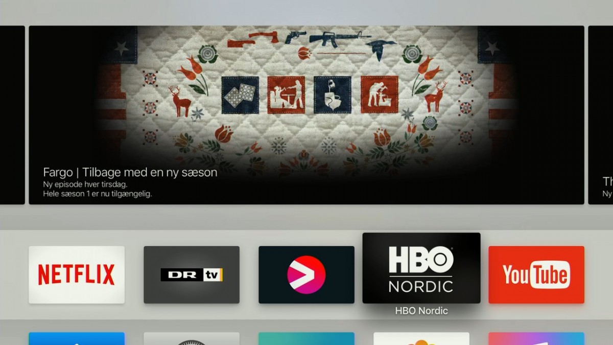 Apple TV 4 HBO Nordic