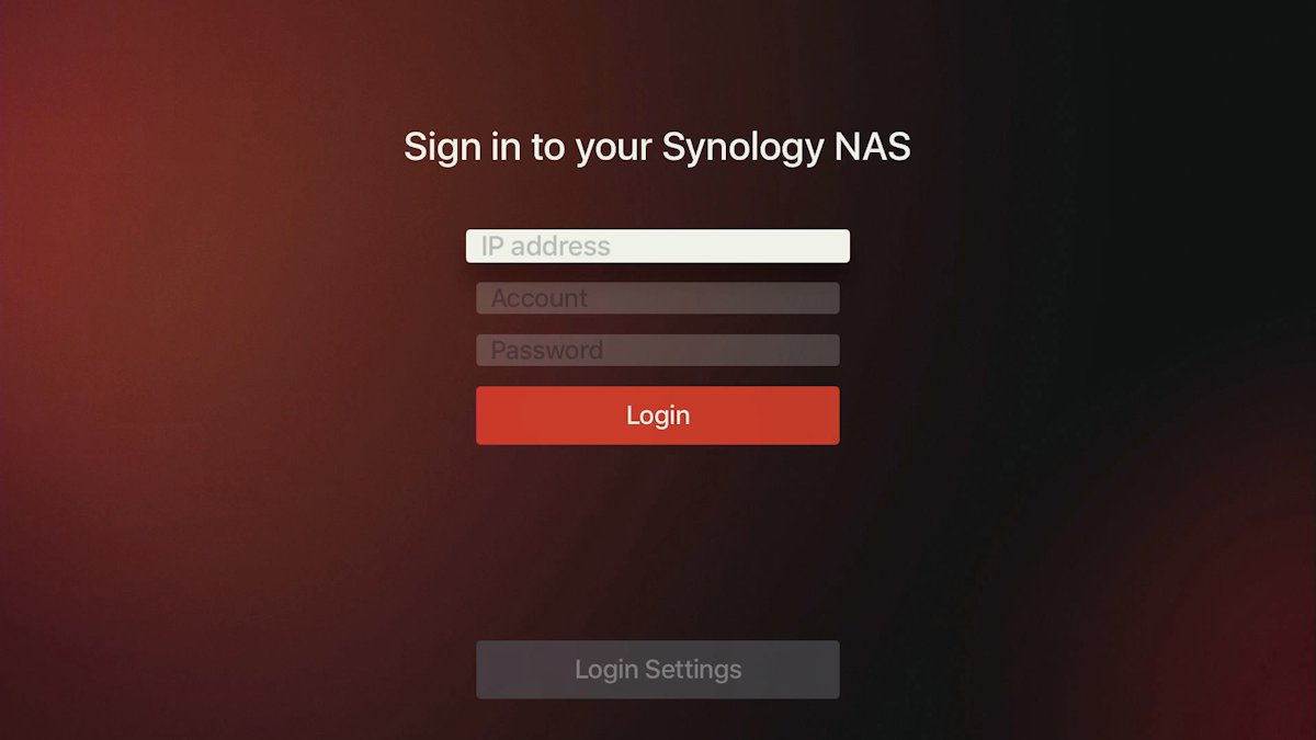 Synology DS Video på Apple TV