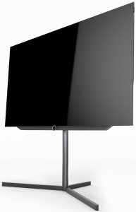 Loewe Bild 7 OLED TV. Højttaler synlig.