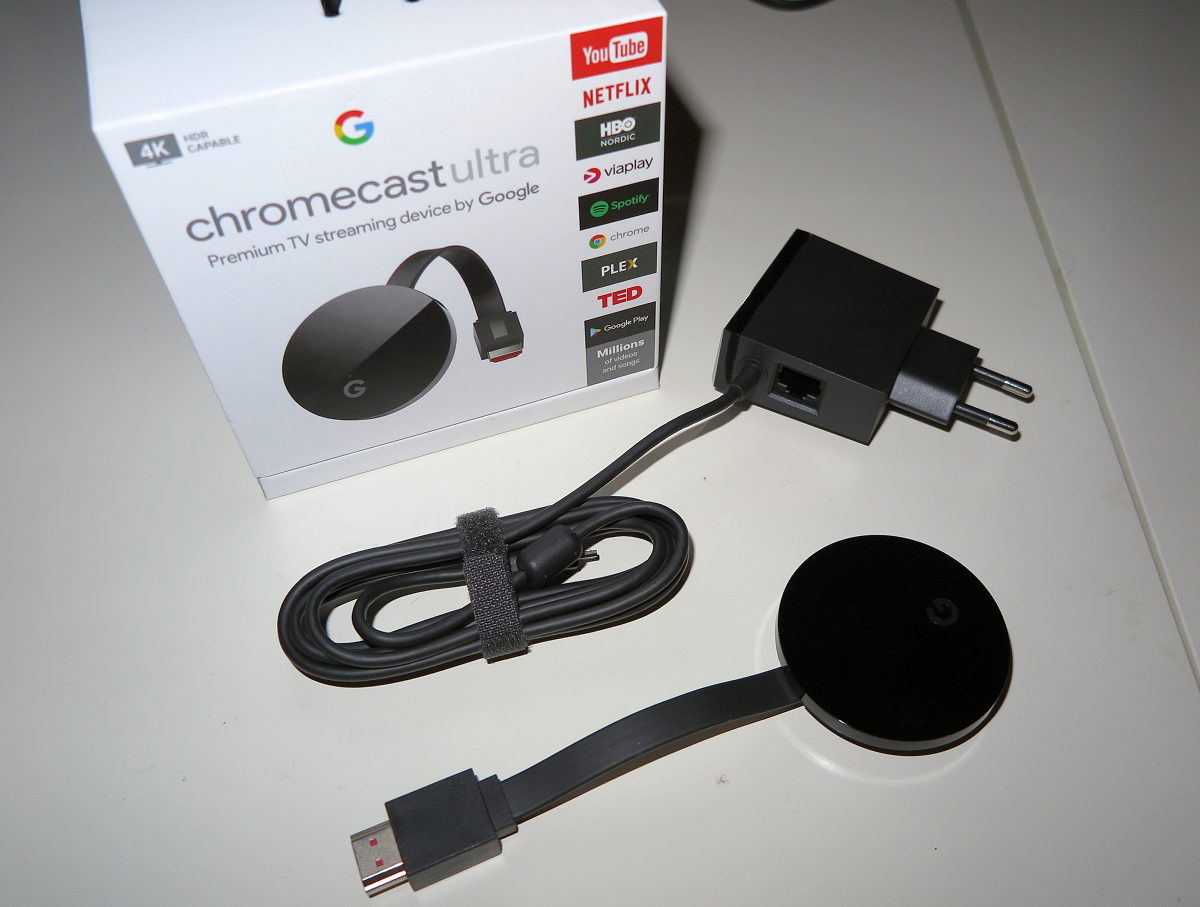 Test: Den 4K Chromecast Ultra (opdateret) recordere.dk