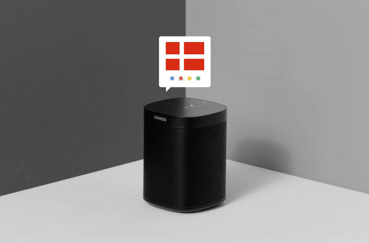 parfume placere debitor Sonos klar med dansk Google Assistant - recordere.dk