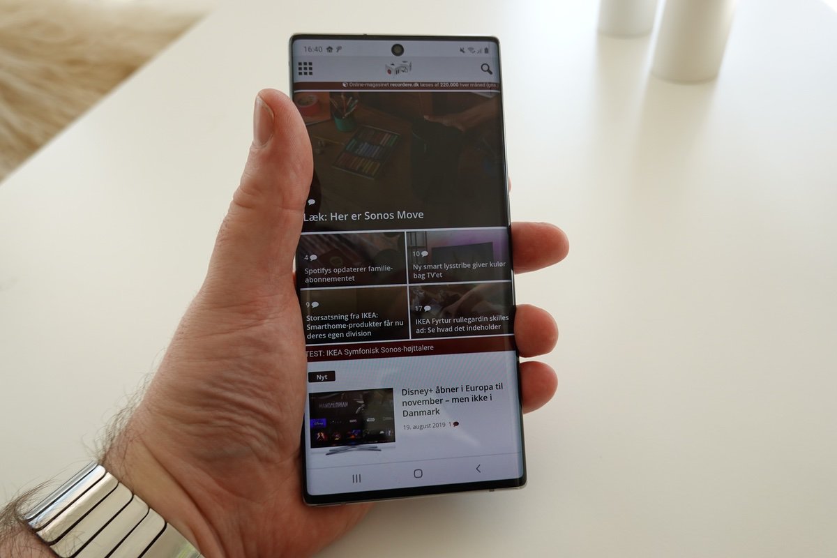 Vejrtrækning stemning Hav TEST: Samsung Galaxy Note 10+ - Et super-flagskib er født - recordere.dk