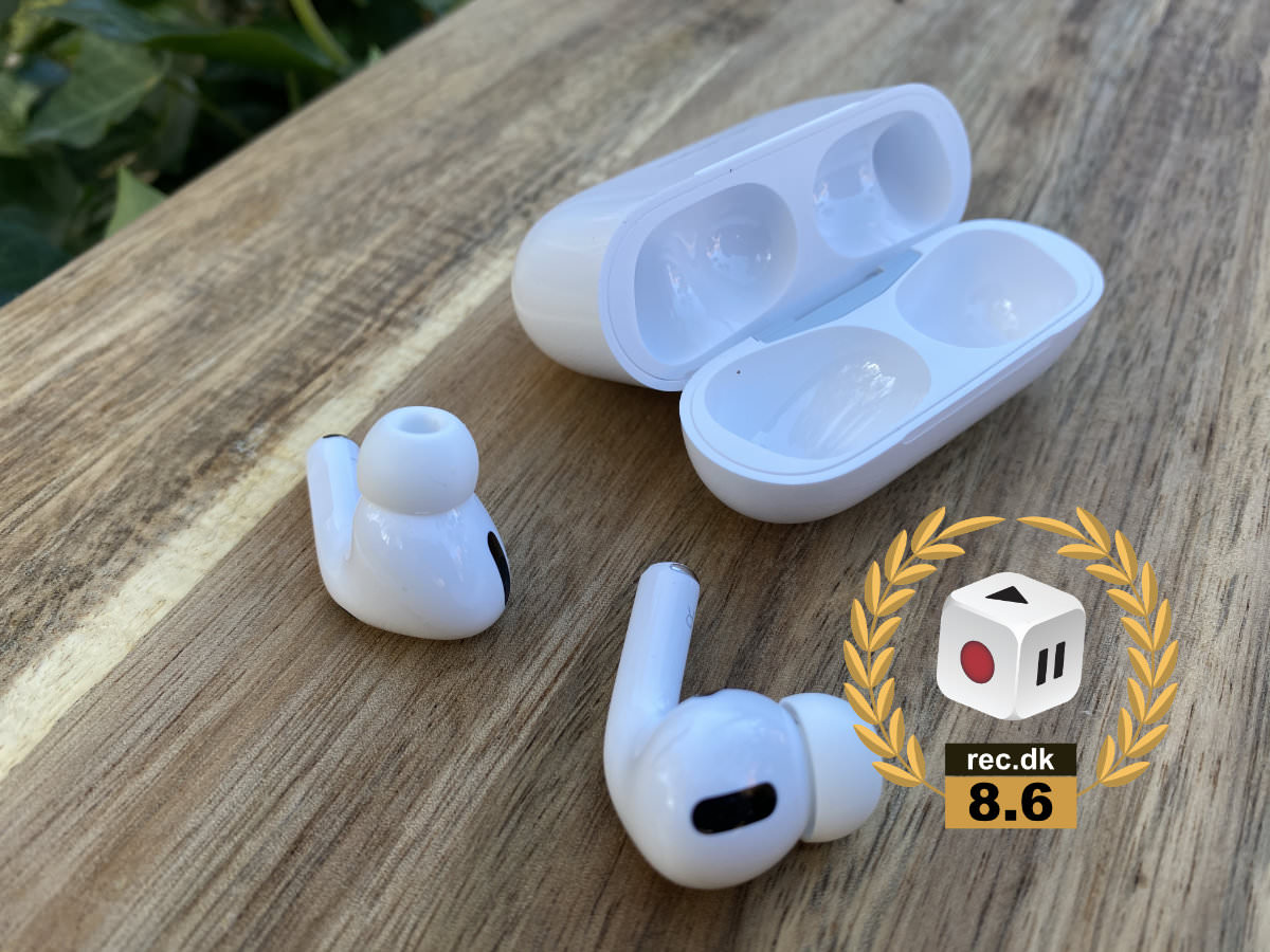 Vandret tack Cordelia TEST: Apple AirPods Pro - Nu med aktiv støjreduktion - recordere.dk