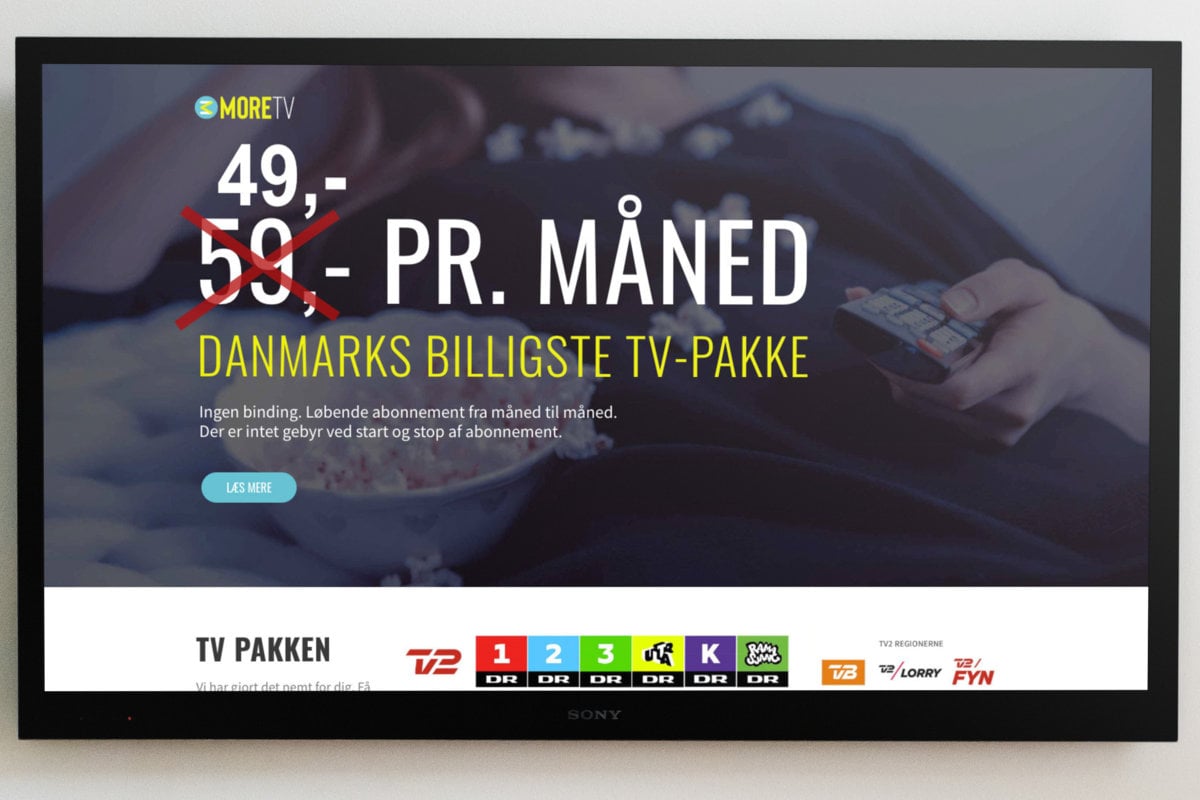 Danmarks billigste tv-pakke mister TV og sænker - recordere.dk