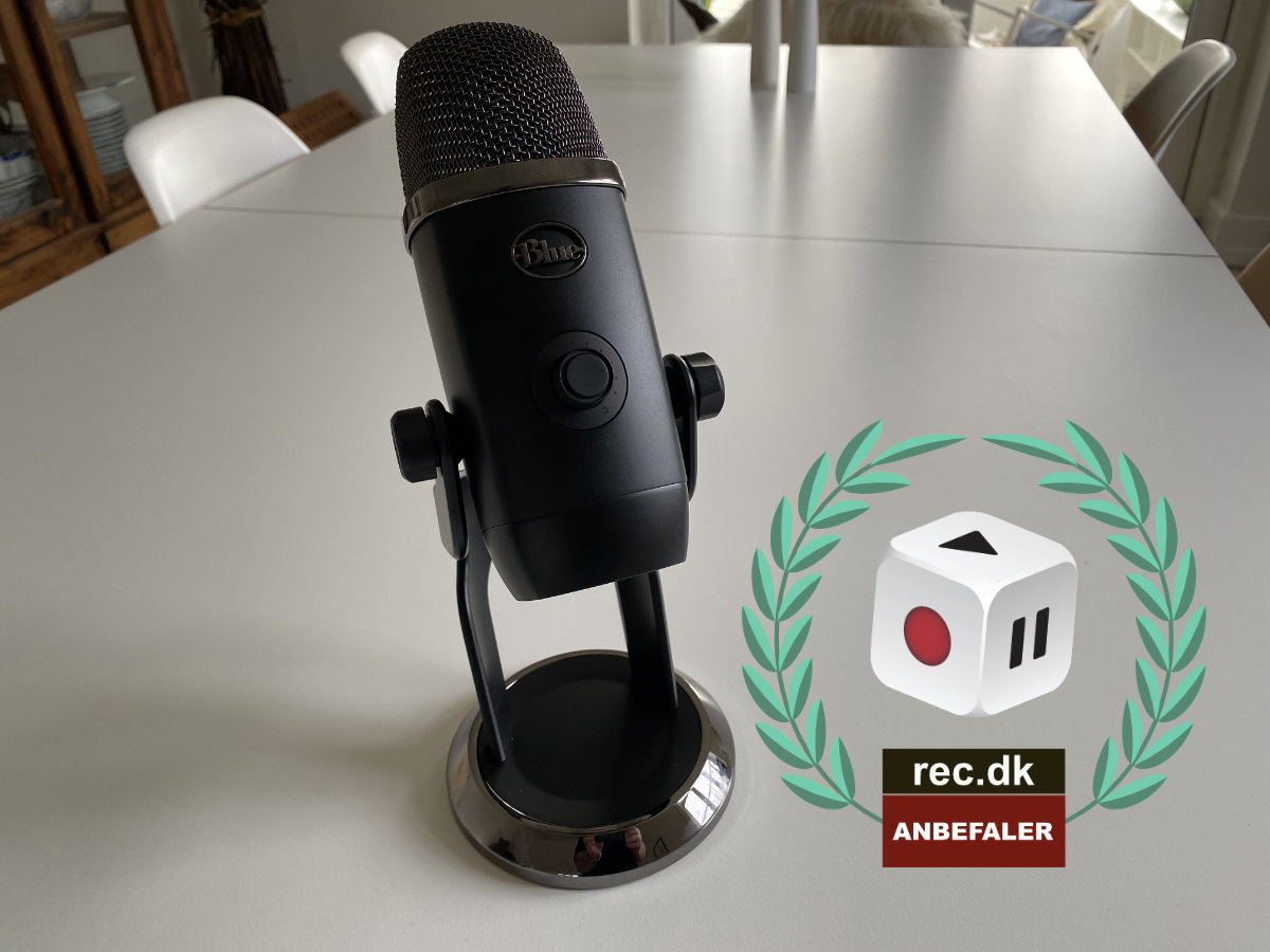 TEST: Blue Yeti X mikrofon streaming Podcast - recordere.dk