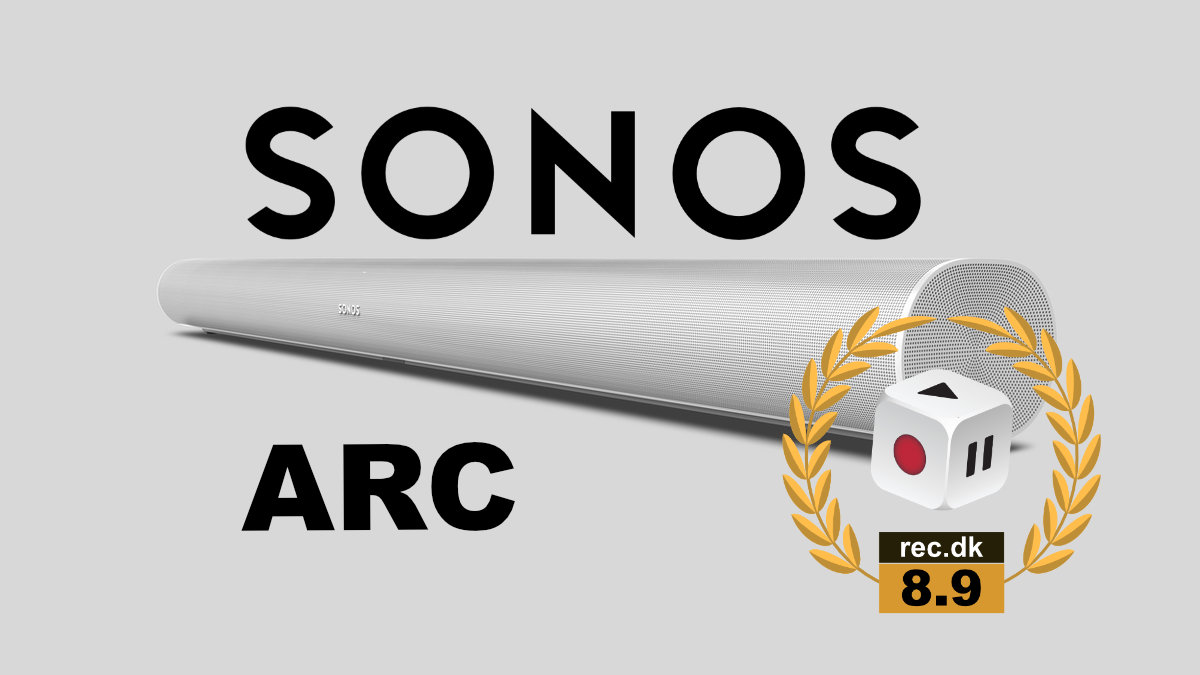 forhindre Klassifikation Implement TEST: Sonos Arc - Fantastisk Atmos soundbar med trådløs lyd - recordere.dk