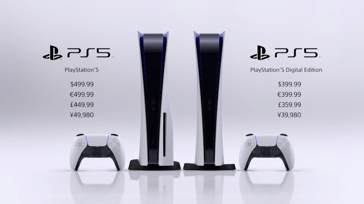 meget fint samvittighed Glamour Sony løfter sløret: Her er priser og dato for PS5 - recordere.dk