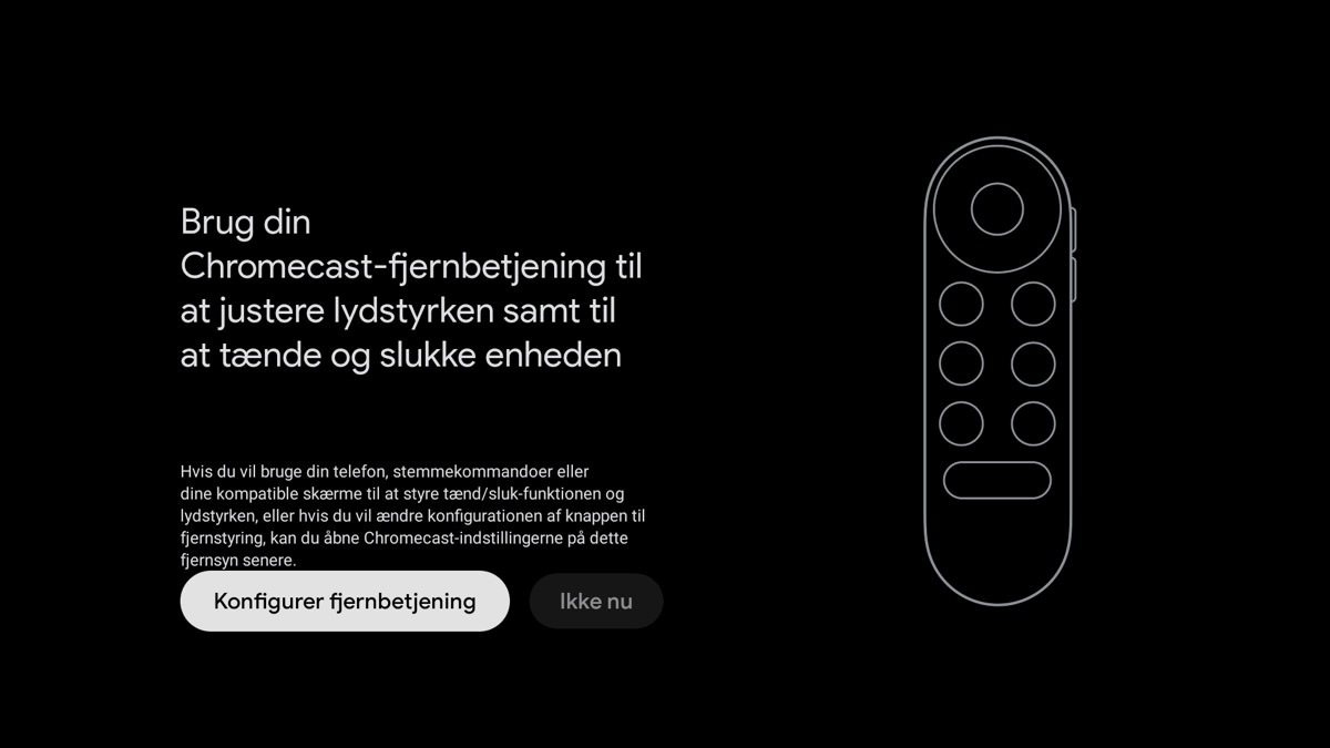 virker Chromecast med Google TV i Danmark -