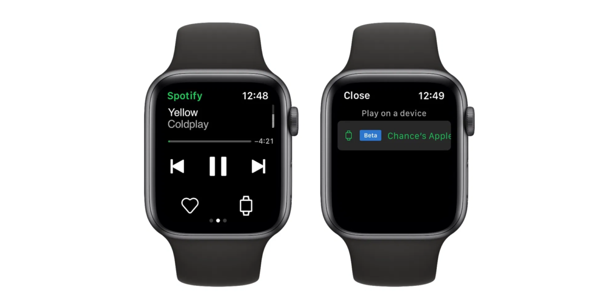 Nu kan du hore Spotify musik direkte fra Apple Watch uden iPhone recordere